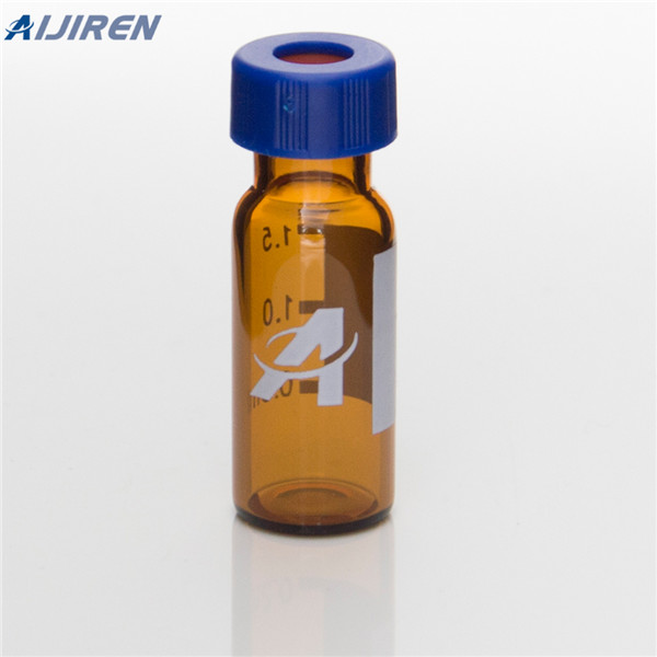 2ml hplc sample vials in amber with writing space supplier for hplc sampling